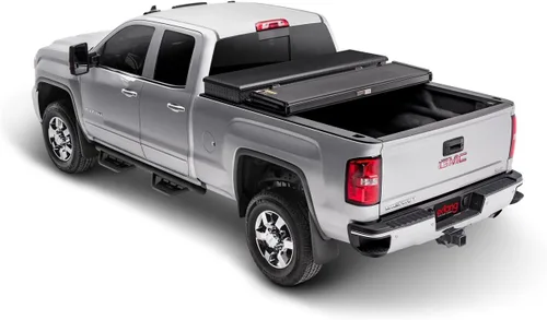Vista 4 de RealTruck Extang Solid Fold 2.0 - Cubierta Tonneau rígida plegable para caja de camioneta 84457 Compatible con Chevy/GMC Silverado/Sierra 1500