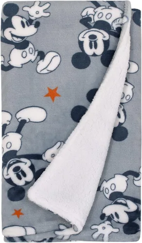 Vista 19 de Disney Finding Nemo - Manta de sherpa súper suave para bebé con diseño de tortugas marinas color naranja, verde azulado y blanco