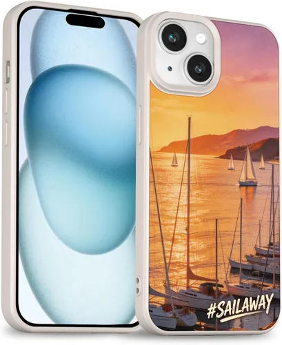 Vista 118 de Funda para iPhone 12 Pro Max (protección contra caídas de grado militar) Funda de teléfono de TPU a prueba de golpes, medusa-12PM Azul