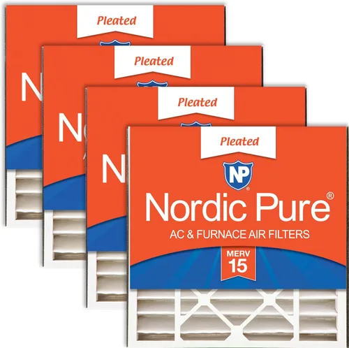 Vista 35 de Nordic Pure 20 x 20 x 5 (19_5/8 x 19_7/8 x 4_3/8) Honeywell/Lennox MERV 8 filtro de aire de repuesto, 1 paquete