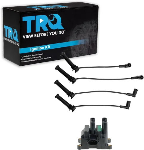 Vista 27 de Kit de Bobina de Encendido TRQ de 2 Piezas Compatible con Hyundai Tucson 2005-2009, Kia Sportage 2005-2010