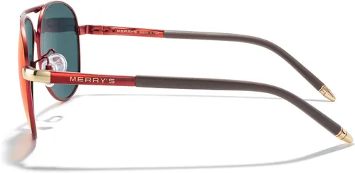 Vista 106 de MERRY'S, UV400 S8513, gafas de sol polarizadas para conducir, marco irrompible, para hombre.