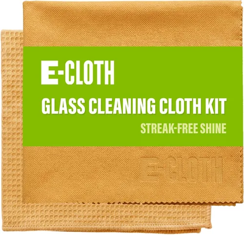 Vista 9 de E-Cloth Paño de limpieza de ventanas, embalaje ecológico, paño de limpieza de vidrio, ventanas sin rayas con solo agua, kit de toallas de microfibra