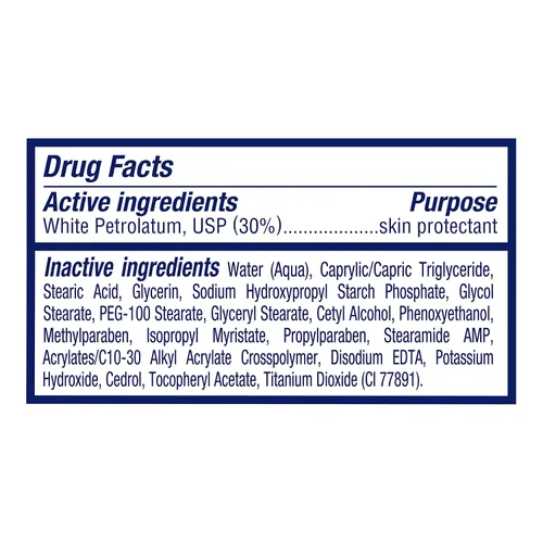 Vista 7 de Vaseline Crema corporal de cuidado intensivo de humedad profunda, paquete de 4 con gelatina de petróleo curativa y vitamina E rica y suave para piel