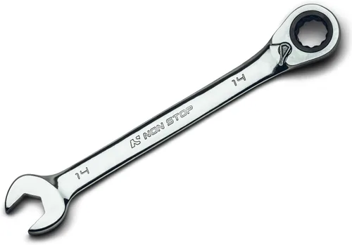 Vista 13 de Llave combinada de trinquete reversible de 90 dientes ultrafina de 0.315 in