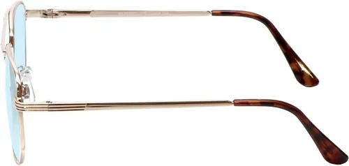 Vista 3 de Calabria 1106 - Lentes de lectura de metal con bloqueo de luz azul o lente transparente, para hombres y mujeres, diseño elegante, lectores