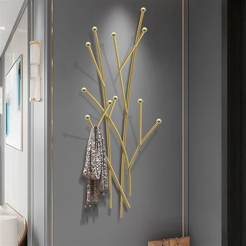 Vista 3 de Percheros de pared para colgar en la pared, perchero de entrada para colgar en la pared, creativo sin agujero, ganchos para colgar en la mesita