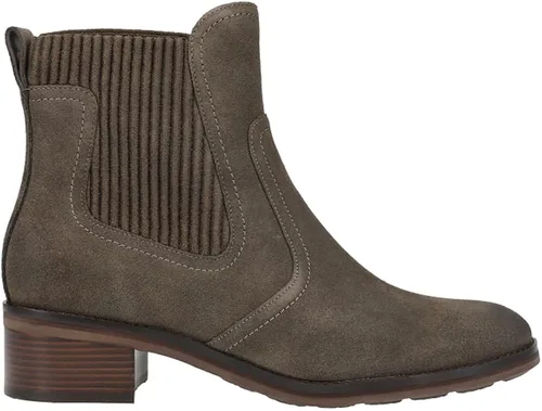 Vista 3 de Cole Haan Womens Peetz 45Mm Water Resistant Round Toe Bootie Casual Boots Ankle Low Heel 1-2" - Green