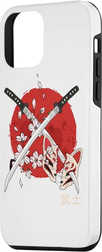 Vista 2 de Funda para iPhone 12 mini con forma de espada de samurái japonés antiguo