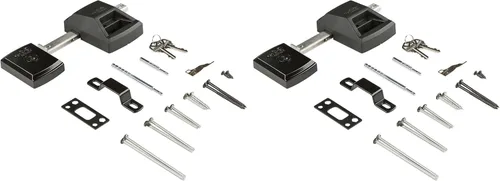 Vista 2 de National Hardware SmartKey - Cerradura de seguridad para puerta, 2-3/10