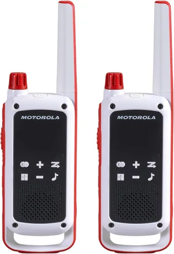Vista 8 de Motorola Solutions Cruz Roja T478 Talkabout Blanco Recargable Preparación para emergencias Radio bidireccional de 35 millas