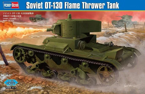 Vista 7 de Hobby Boss Kit de modelo de armadura soviética T-18 Mod1930 tanque ligero