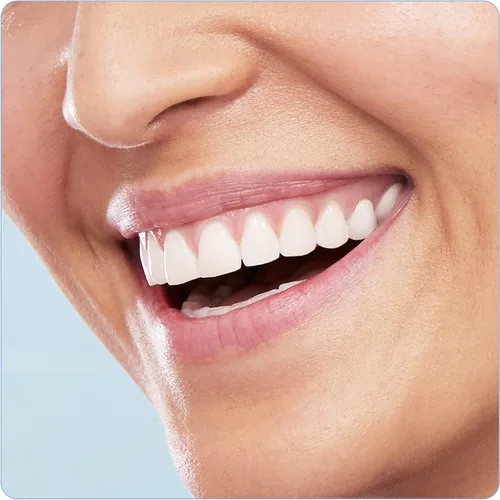 Vista 4 de Oral-B Recambios de cabezales de cepillo de dientes eléctricos de repuesto blanco 3D, paquete de 2