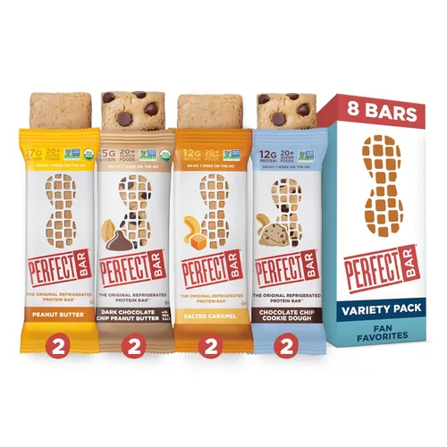 Vista 16 de Perfect Bar - Barra de proteínas refrigerada original, sabor mantequilla de maní