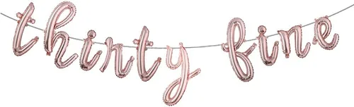 Vista 12 de Cartel de 30 globos finos para fiesta de cumpleaños de 30 años para hombres y mujeres, decoración de fiesta de cumpleaños de 30 años, decoración