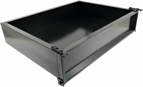 Vista 8 de Performance Plus Carts Yamaha G14, G16, G19 y G22 - Kit de caja de carga de acero negro con soportes