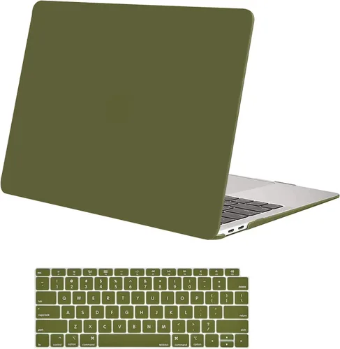 Vista 21 de MOSISO - Compatible con funda para MacBook Air de 13 pulgadas, versión 2022, 2021, 2020, 2019, 2018, A2337 M1 A2179 A1932, Touch ID, carcasa rígida