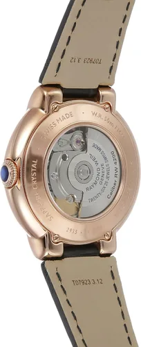 Vista 2 de Raymond Weil Reloj negro automático suizo con pantalla analógica 2935-PCS-01659 para mujer, Negro/Plata, Moderno