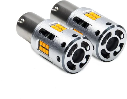 Vista 20 de PA 2 bombillas LED azules 13SMD 1156 para señal de giro, marcador lateral