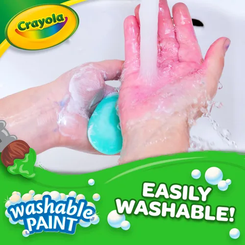 Vista 5 de Crayola Pintura lavable número 54-2128-053, GL, Negro