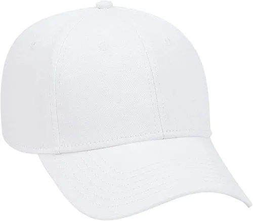 Vista 36 de Ashen Fane Gorra de béisbol básica de sarga de algodón superior de perfil bajo estructurado de 6 paneles