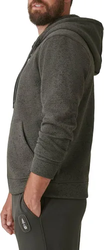 Vista 3 de BASS OUTDOOR mens Sherpa Lined Hood Zip-up Jacket