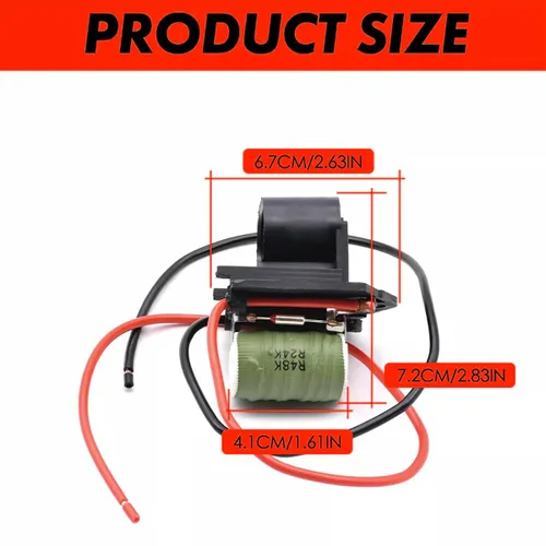 Vista 4 de Nueva resistencia de relé del motor del ventilador del radiador para Chevrolet Cruze Sonic Opel 620-658, 13360890, 13427161, 13427160, 13289627