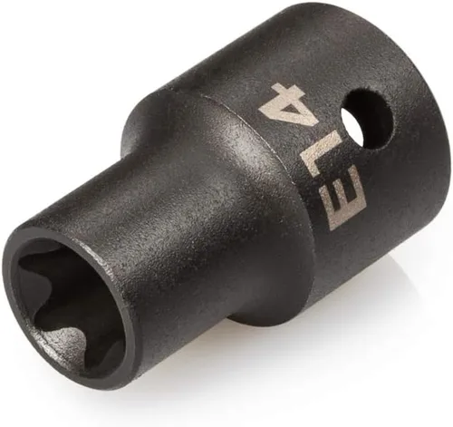 Vista 7 de TEKTON 1/2 pulgada Drive x E10 Zócalo de impacto de estrella externa poco profunda SID22410
