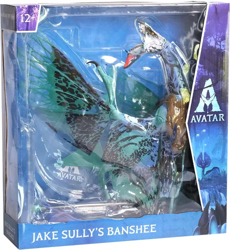 Vista 3 de McFarlane - Avatar MEGA Banshee - A1 Banshee de Jake Sully (Bob), Multicolor