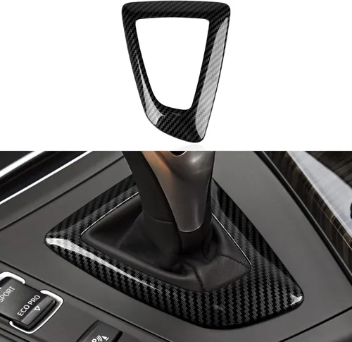 Vista 18 de Funda para reposabrazos de automóvil, caja de almacenamiento de tapa de color carbono, ajuste ABS para BMW F30 2012 2013 2014 2015 2016 2017 2018