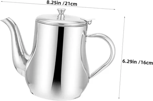 Vista 2 de HEMOTON Colador de aceite Pot Contenedor de aceite de cocina Contenedor de grasa Colador para cocinar