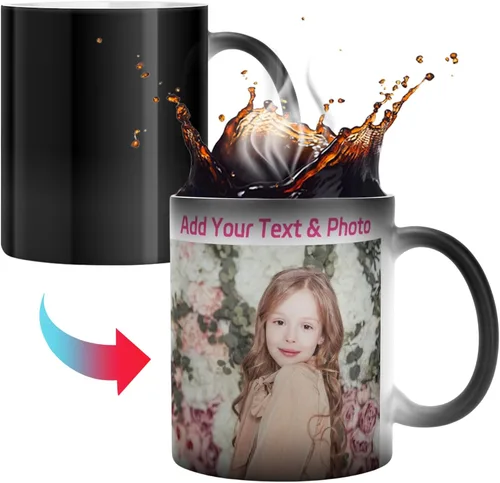 Vista 19 de Tazas de café con foto personalizada, taza de café personalizada con imagen, tazas personalizadas, regalos para hombres y mujeres