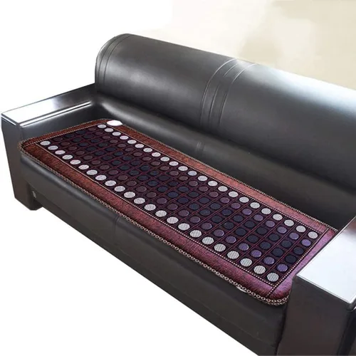 Vista 8 de HAILM Almohadilla térmica de infrarrojo lejano Termostato automático Infrarrojo lejano Jade Amatista piedra de calor para cuerpo completo