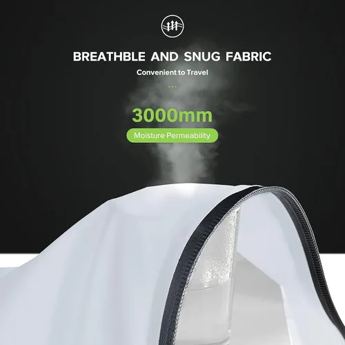 Vista 5 de Chaqueta impermeable de ciclismo para hombre, impermeable, plegable, cortavientos para correr, ligera