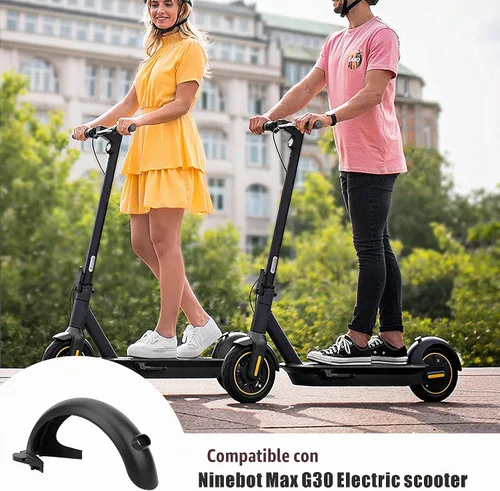 Vista 5 de Guardabarros trasero para scooter eléctrico, compatible con MAX G30, accesorio de pieza de repuesto para scooter eléctrico