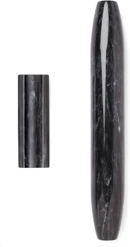 Vista 5 de Fox Run 48759 - Rodillo francés de mármol negro, 2 x 12 x 2 pulgadas