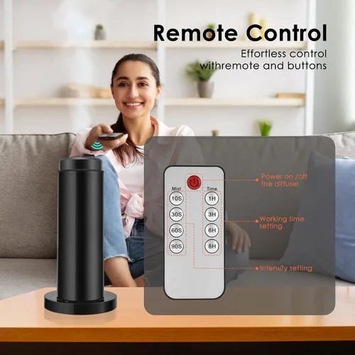 Vista 5 de Difusor de Aroma Sin Agua de Aceite Esencial para Hotel, Toda la Casa, Habitación Grande, Oficina, Hogar, 200ML de Gran Capacidad, Cubriendo 1500