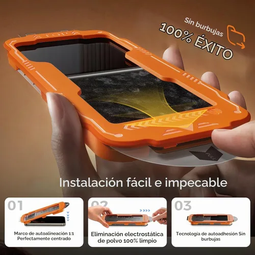 Vista 5 de NeverBreak Dureza 9H+ para iPhone 15 Pro Protector de Pantalla 12FT Protección de Grado Militar (Resistencia a Arañazos, Rompimiento, Caídas) 15 Pro