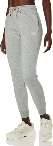 Vista 4 de Nike NSW - Pantalón ajustado de vellón estilo Varsity para mujer