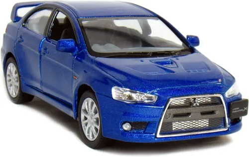 Vista 4 de KiNSMART - 2008 Mitsubishi Lancer Evolution X 1:36 Escala 5 "Die Cast Metal Modelo Coche de juguete (4 juegos)