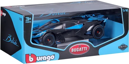 Vista 17 de Bburago 1:18 Bugatti Bolide, Azul