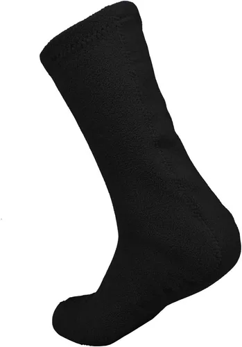 Vista 2 de OUTDOOR SHAPING Calcetines de senderismo de forro polar para hombre, forro militar cómodo