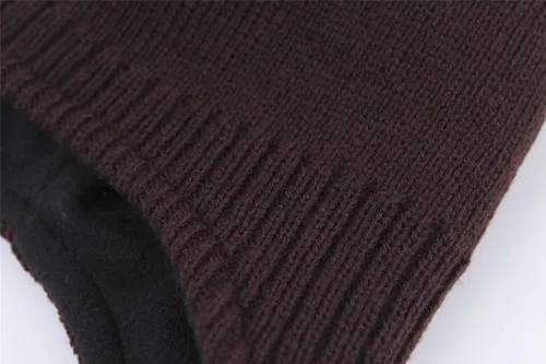 Vista 4 de Connectyle Gorro de invierno cálido para hombre, con forro polar y orejera, gorro diario