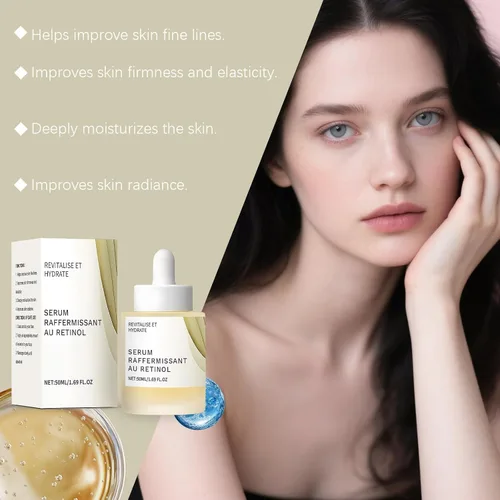 Vista 7 de Powerhouse - Ampolla de tiro potenciadora de retinol 0.2, suero facial Powerhouse con ácido hialurónico, reafirma la piel, hidratante