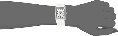 Vista 2 de Peugeot Reloj deportivo de goma con tanque de metal para mujer