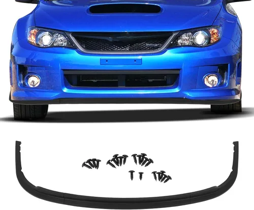 Vista 13 de SCITOO Borde de parachoques delantero negro mate STP-Style se adapta a 2001-2005 para Lexus para IS300 PP alerón de labio delantero