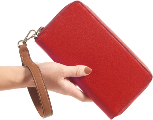 Vista 7 de Leatherology Windsor - Cartera con cremallera plana Tarjetero talla única
