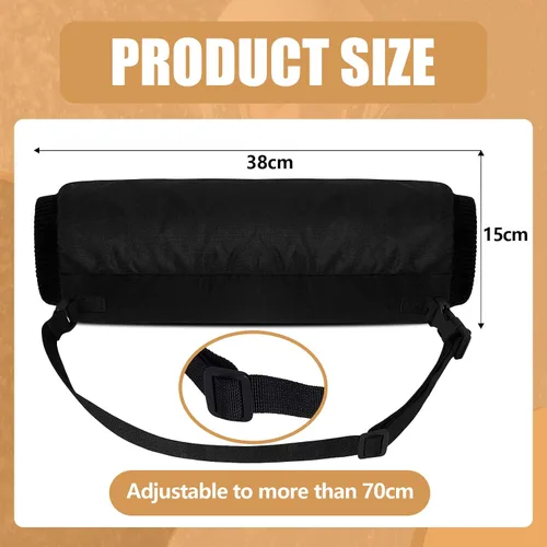 Vista 2 de Negro Invierno Calentador de Mano Bolsa Deportiva Muff de Mano para Hombres Mujeres Juventud Fútbol Deportes al aire libre