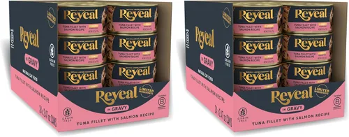 Vista 10 de Reveal Alimento natural enlatado húmedo para gatos, ingredientes limitados y naturales, sin granos, alto contenido de proteínas sin aditivos
