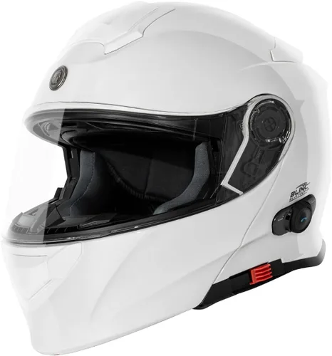 Vista 20 de Torc T-28B - Casco modular Bluetooth Dark Star